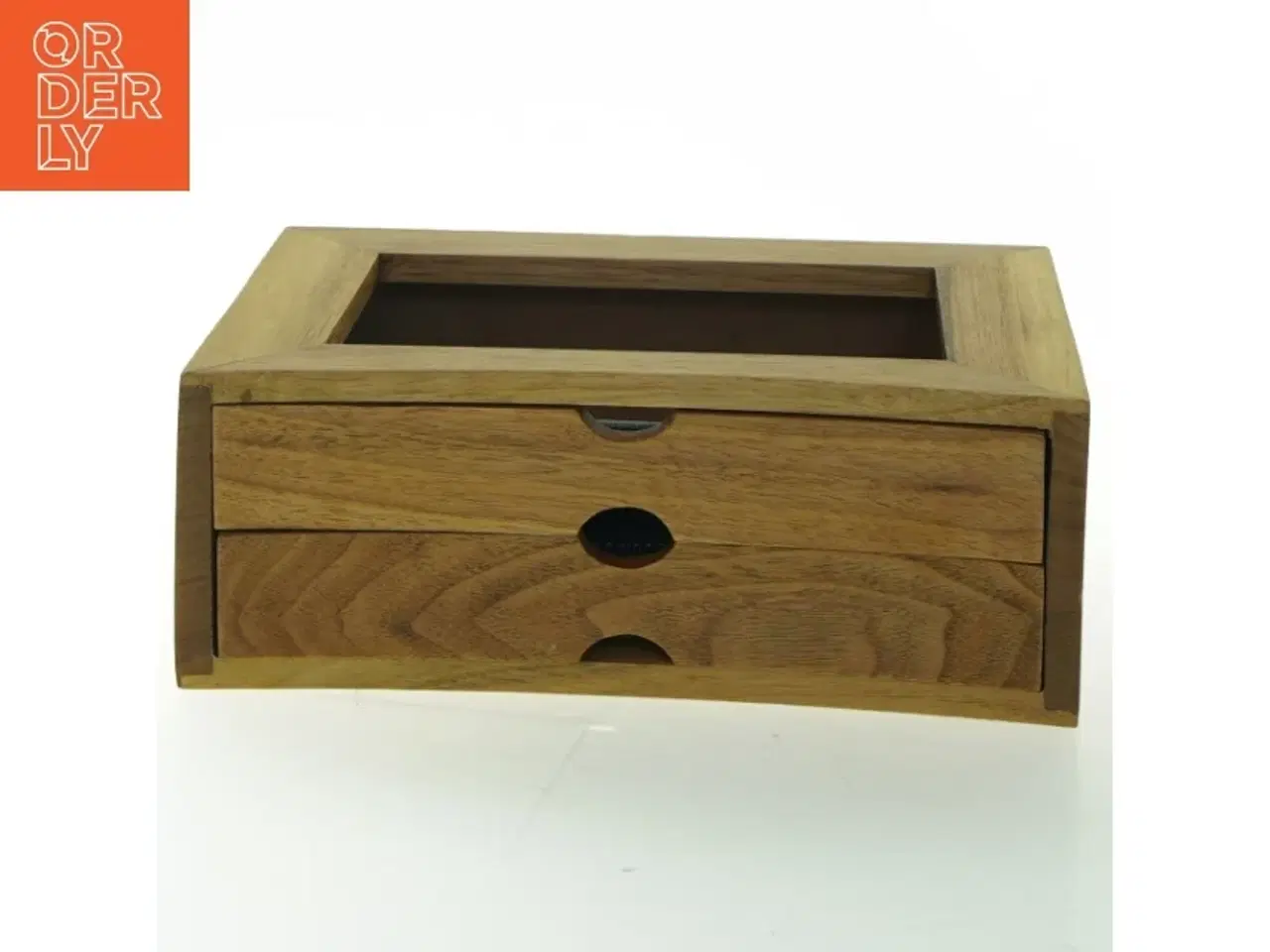 Billede 2 - Træbilledramme med skuffe (str. 20x15 cm)