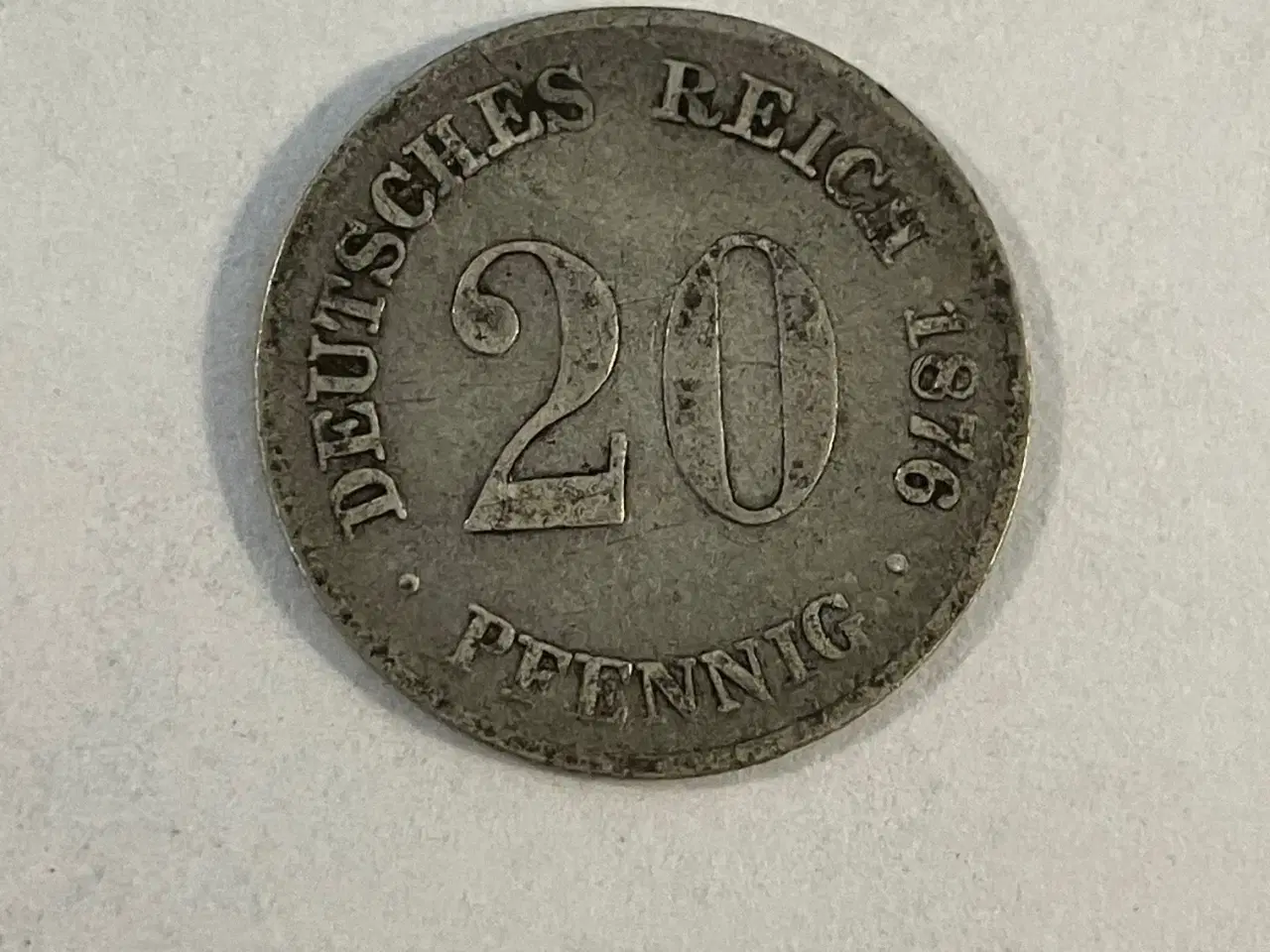 Billede 1 - 20 Pfennig 1876 Germany