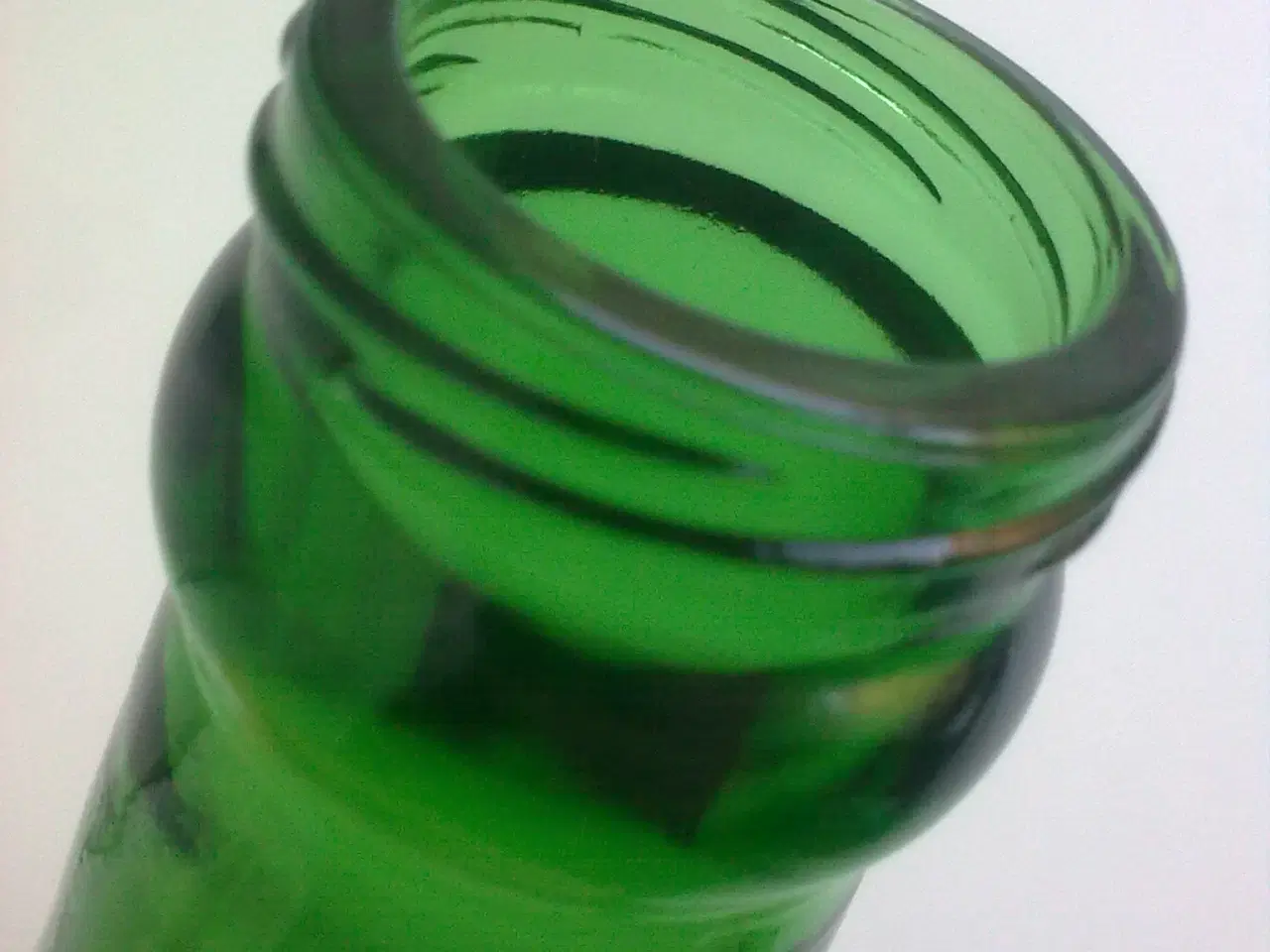 Billede 9 - Veteran bil relief på Italiensk glas flaske O.a.