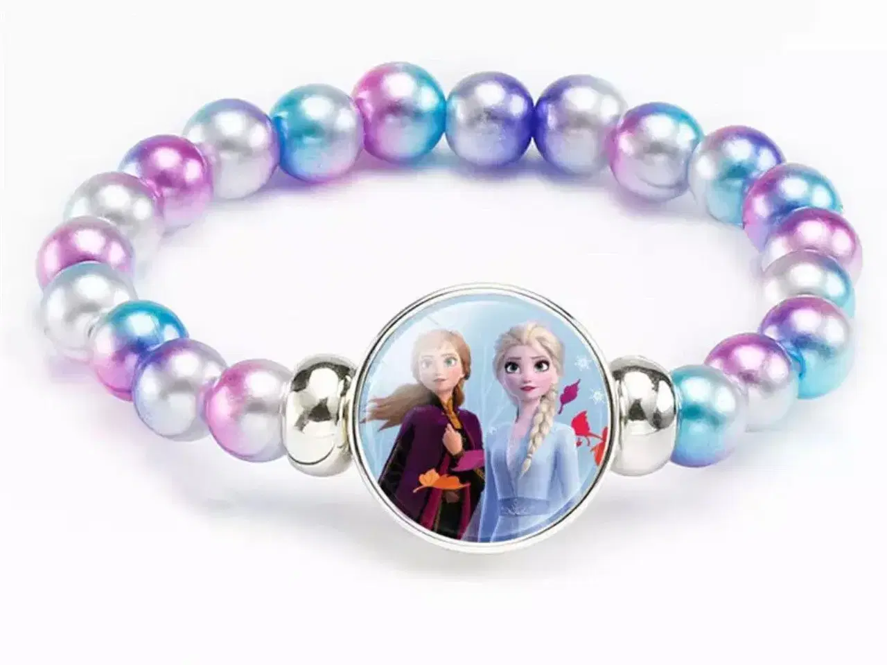Billede 1 - Frost armbånd med Elsa og Anna Frost perlearmbånd 