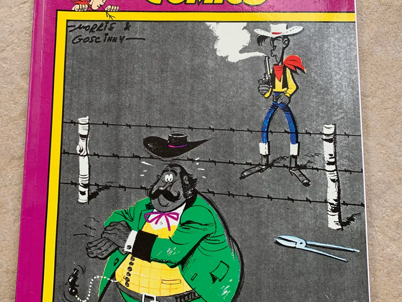 Billede 1 - Lucky Luke nr.35 Pigtråd over prærien 