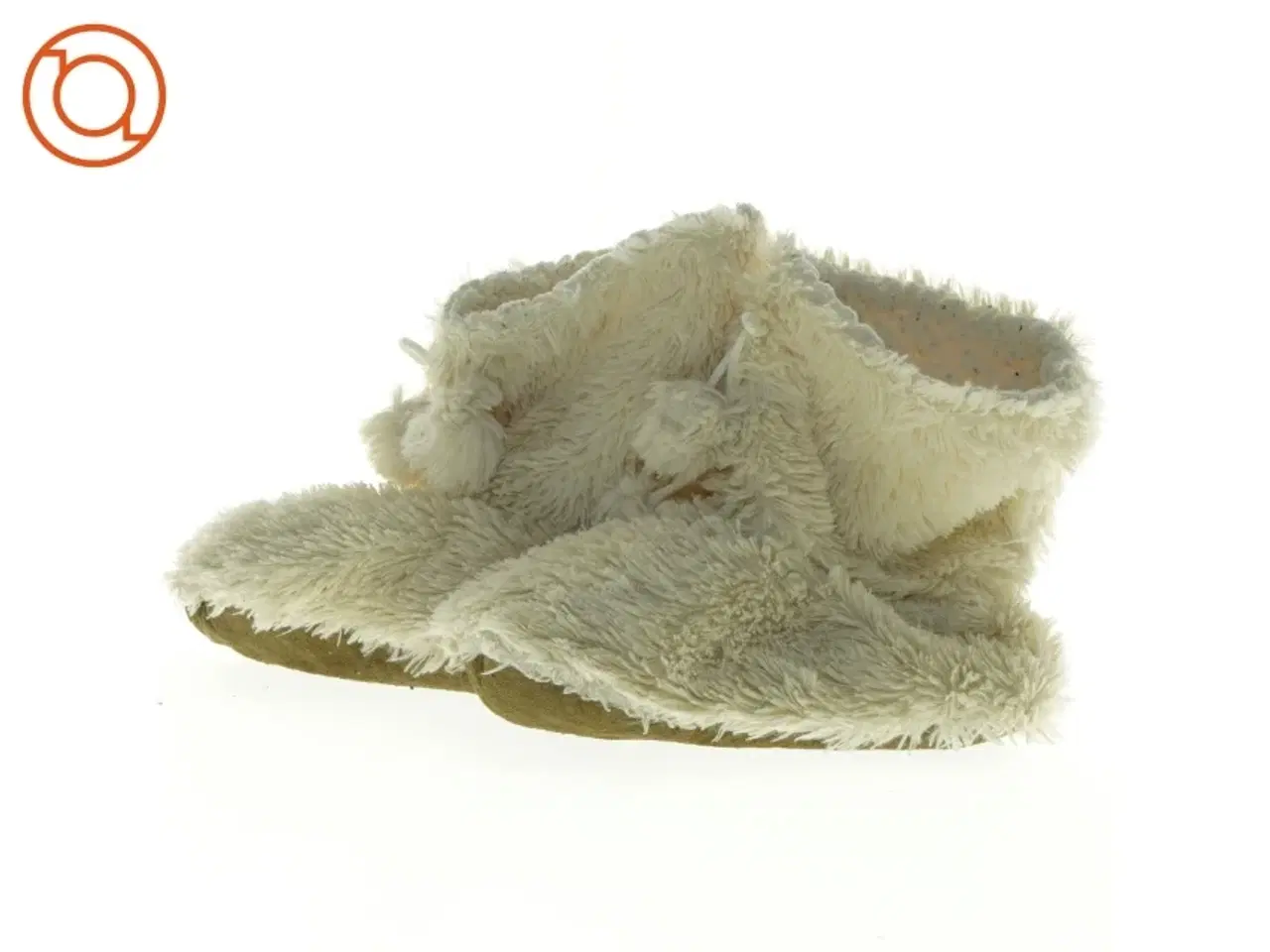 Billede 1 - Faux fur hjemmesko (str. Udvendig sal 23 cm)