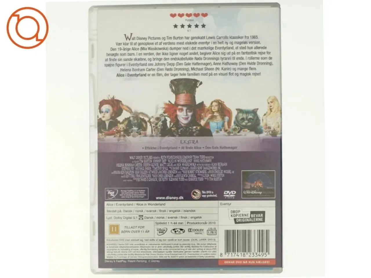 Billede 3 - Alice i Eventyrland fra Disney