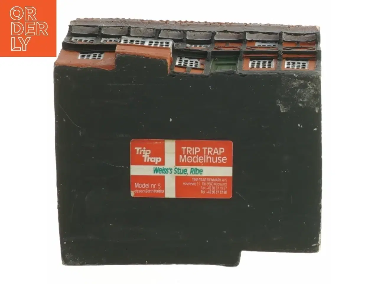 Billede 3 - Miniature modelhus fra Trip Trap (str. 11,5x13x10 cm)