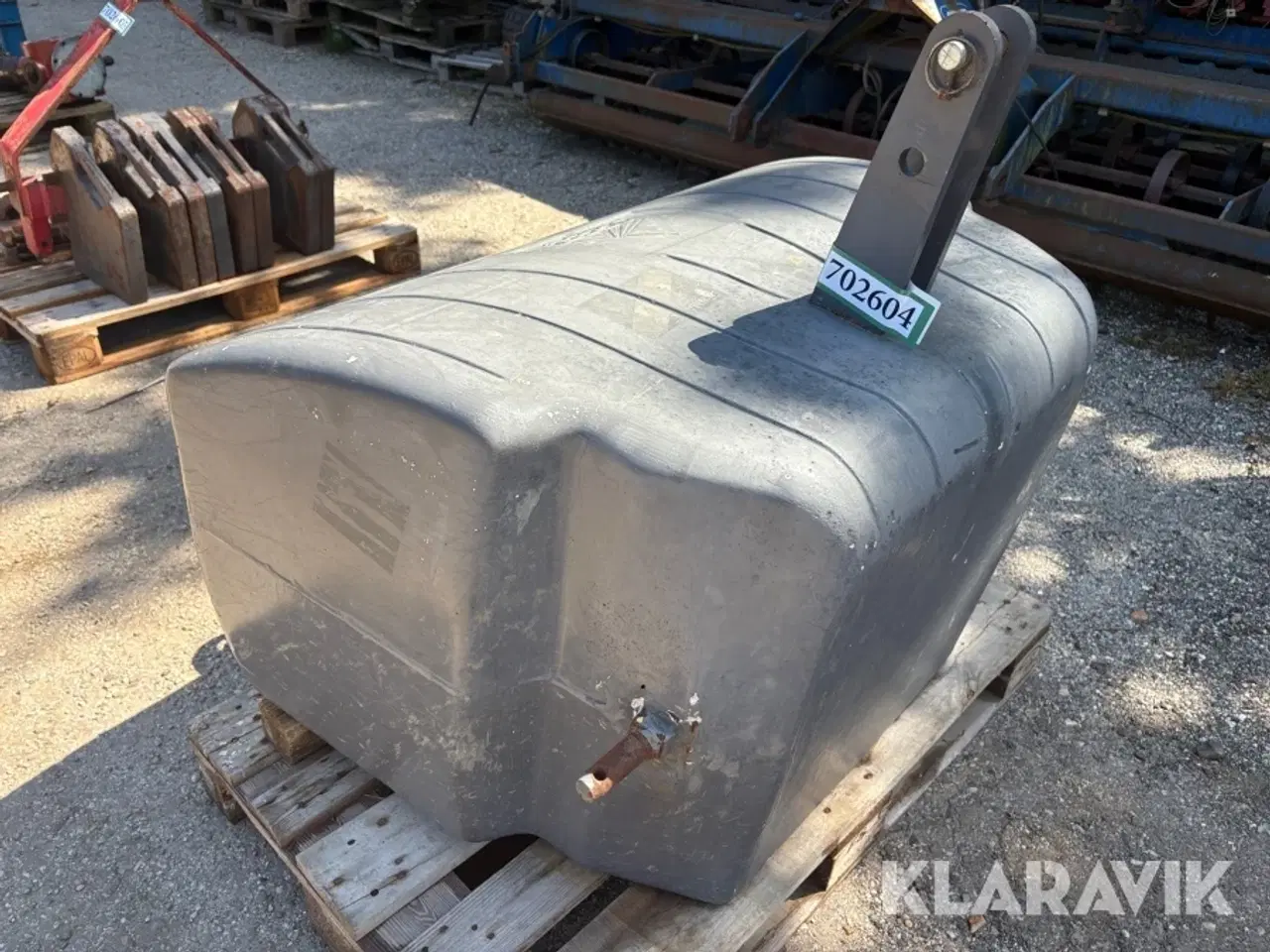 Billede 3 - Vægtklods Agco Parts - 1100kg
