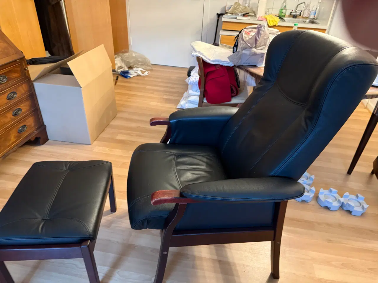 Billede 2 - Otiumstol med skammel