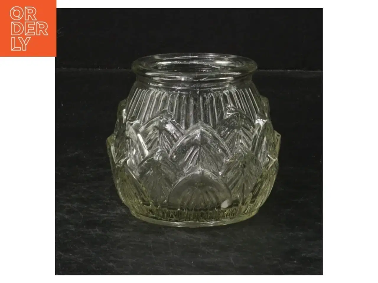 Billede 1 - Glaslysestage (str. Ø. 6 cm)