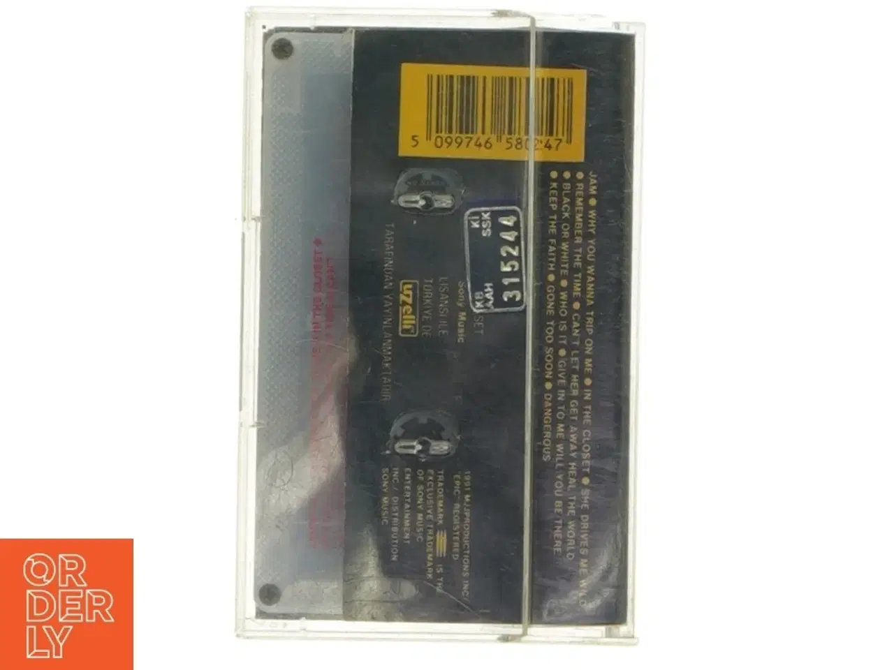 Billede 2 - Musikkassettebånd, Michael Jackson (str. 11x7 cm)