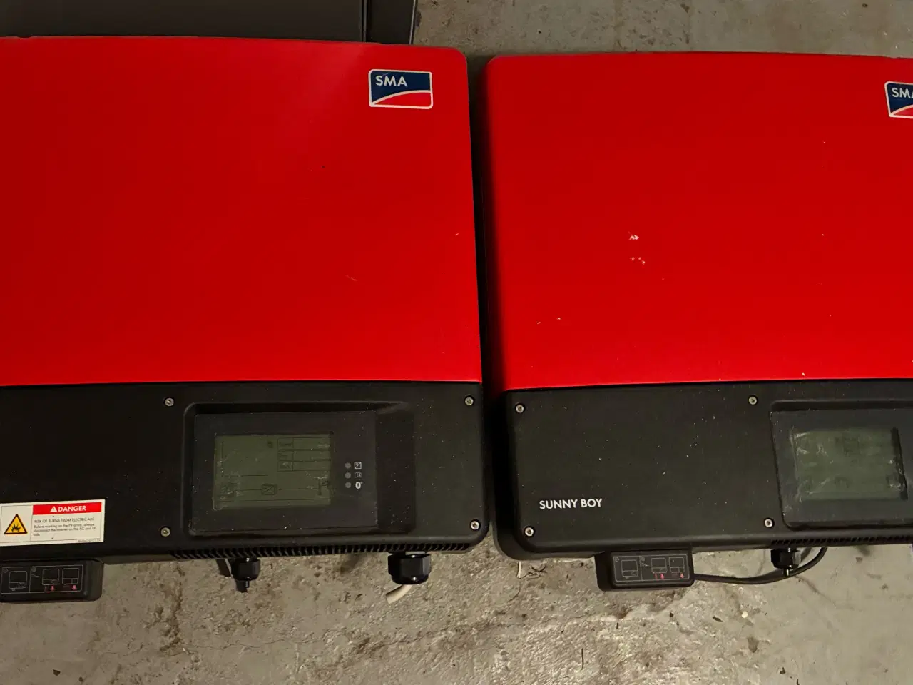 Billede 1 - 2 stk 3 kw inverter til solceller (bud modtages)