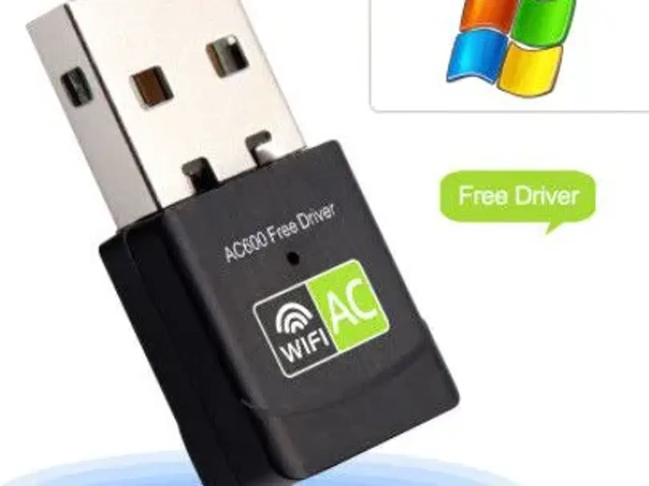 Billede 1 - USB WiFi Adapter 600 Mbps Wi Fi 