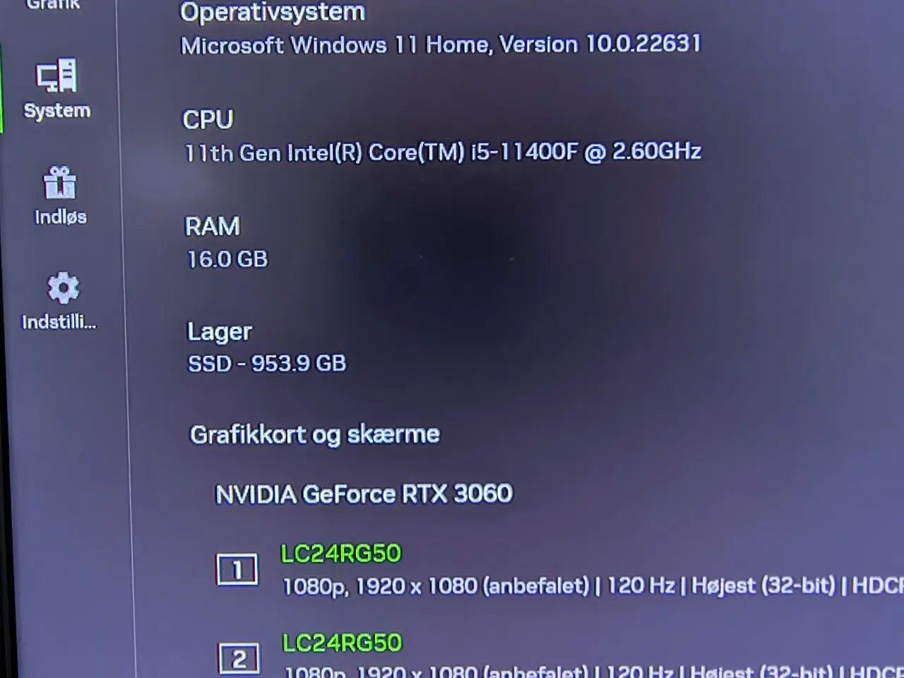 Billede 5 - Stationær gaming computer setup
