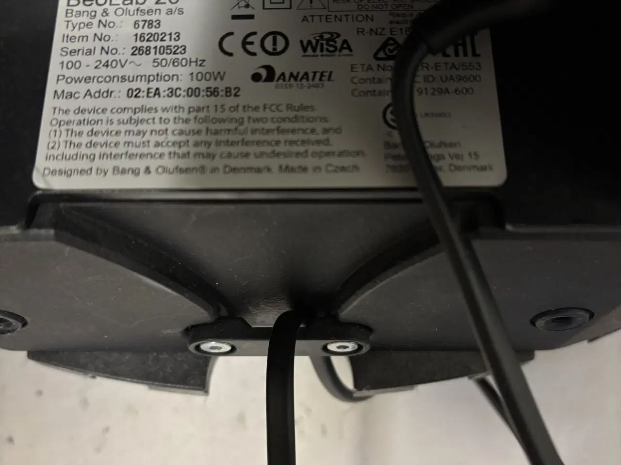 Billede 6 - Bang & Olufsen BeoLab 20 MK2 grå2 stk.