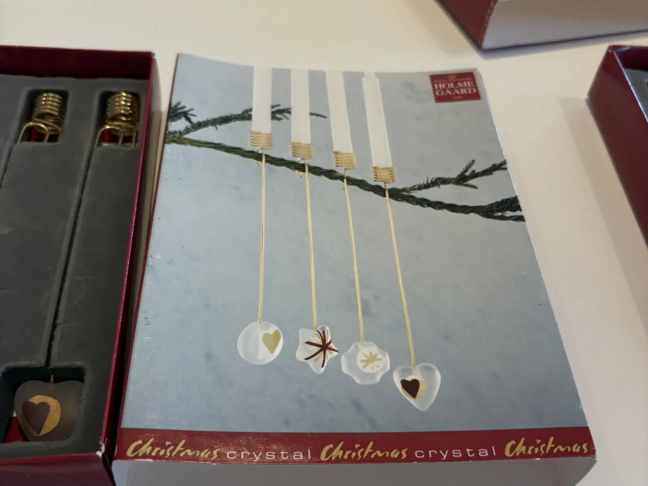 Billede 1 - Holmegaard Lysholder til juletræ 