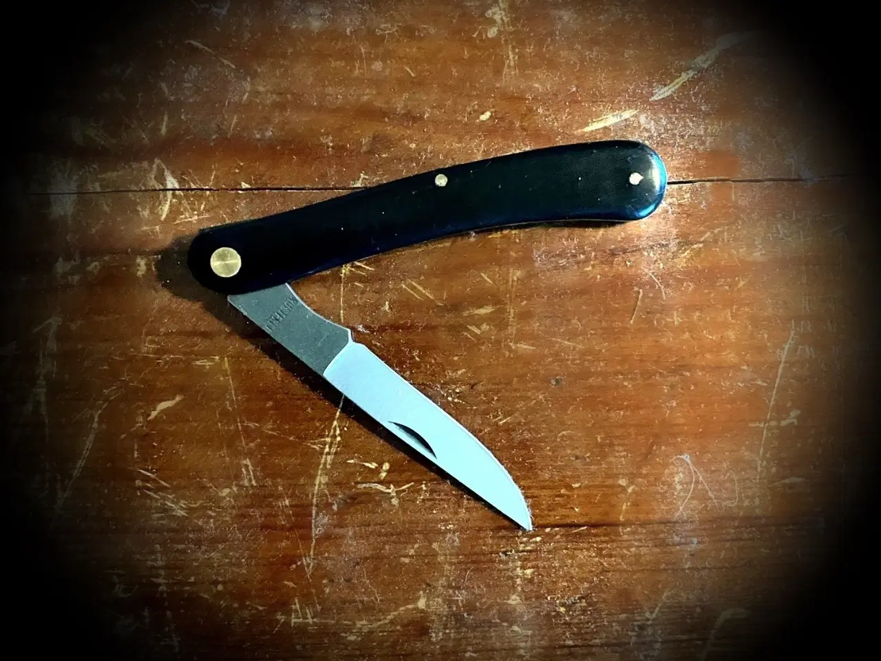 Billede 1 - * Lille sort lommerkniv