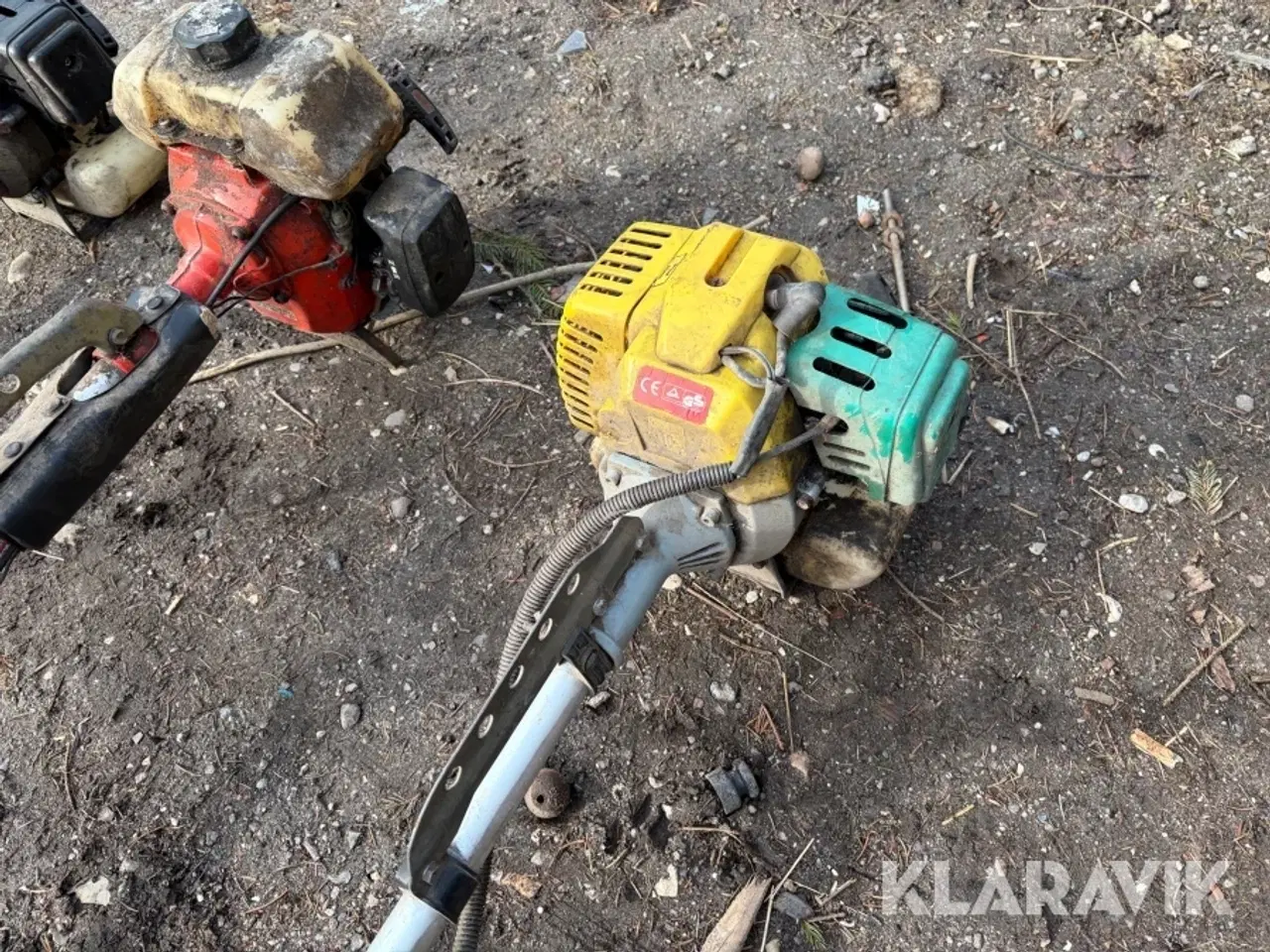 Billede 5 - Buskryddere og græstrimmere 5 styk samlet lot