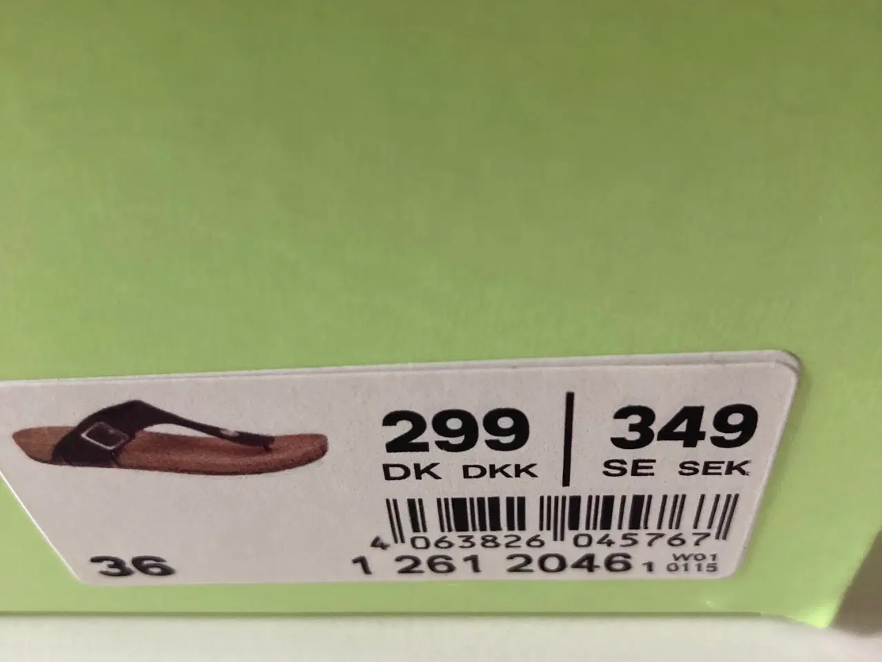 Billede 4 - Behagelig sandal i nubuck læder