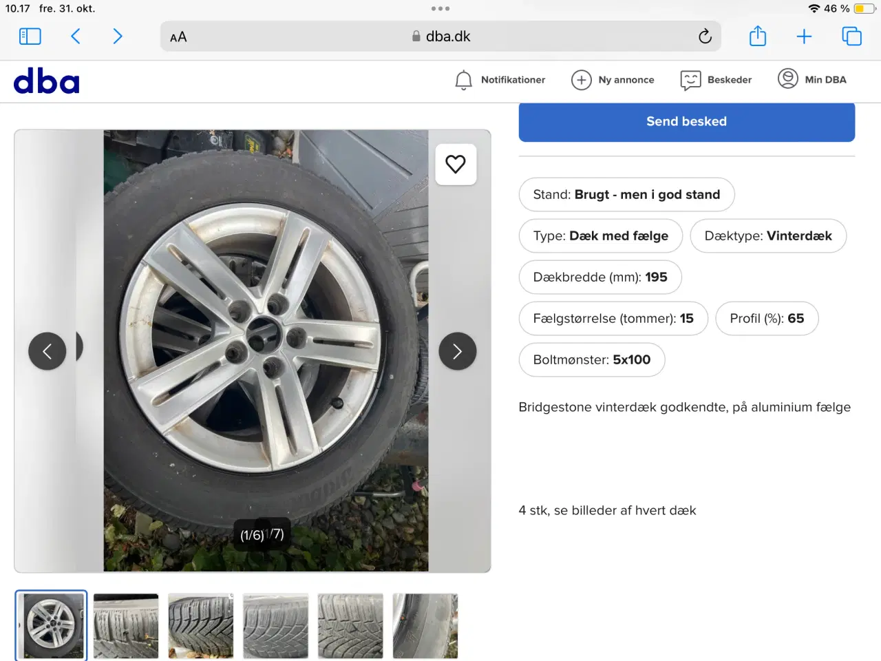 Billede 7 - Vinterhjul 