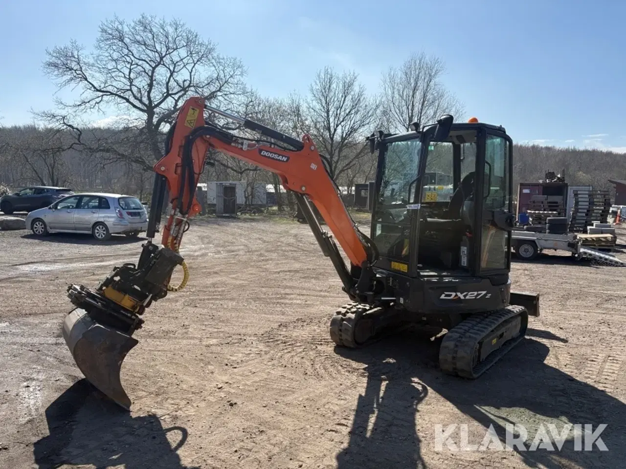 Billede 1 - Gravemaskine Doosan DX27Z med engcon