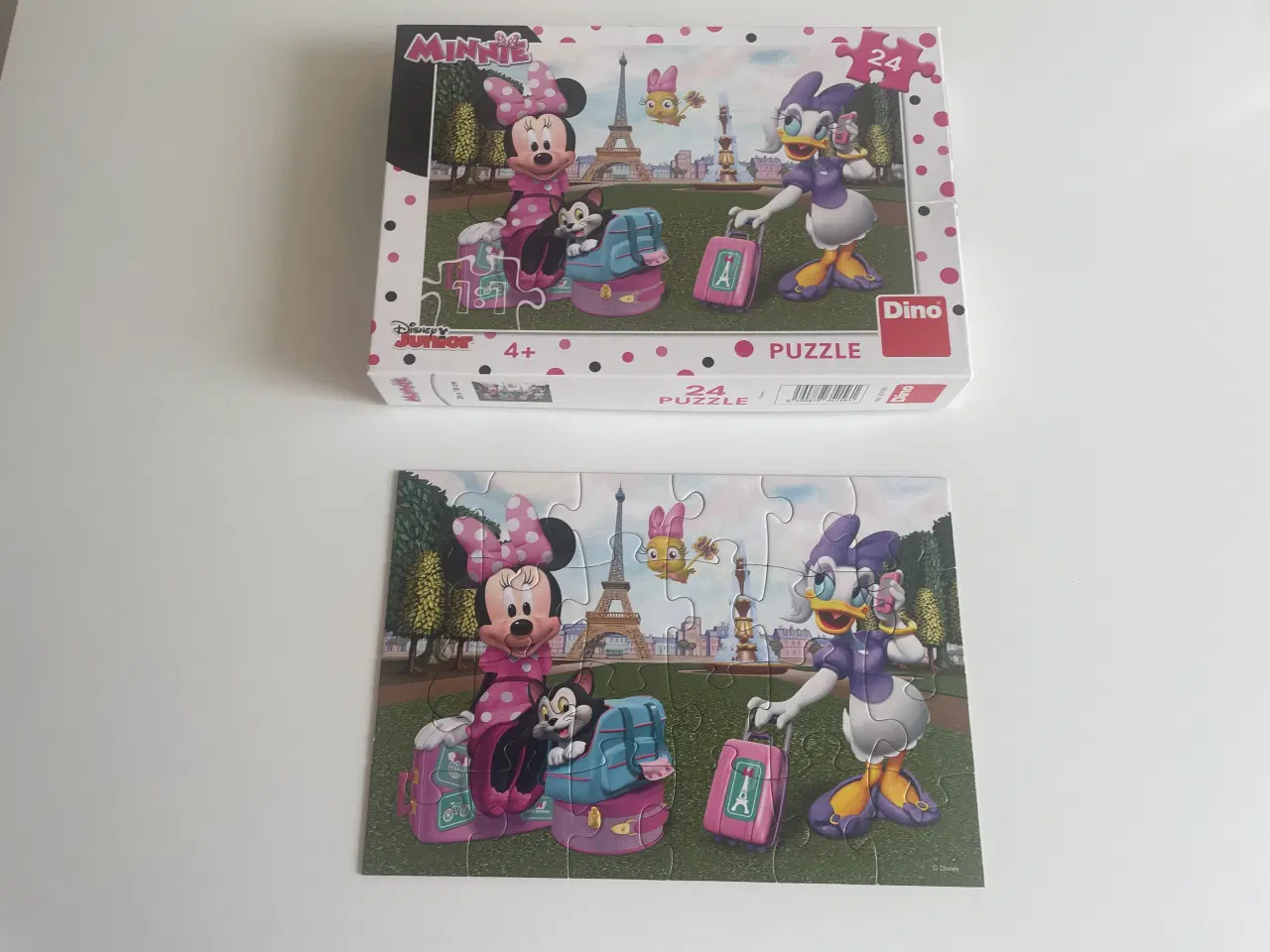 Billede 3 - Disney puslespil med Minnie og Andersine 