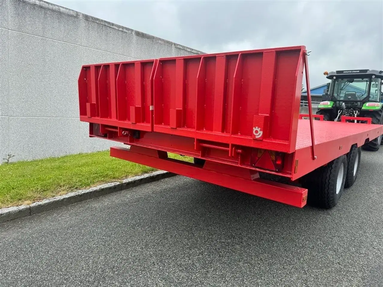 Billede 4 - Agrofyn Trailers Greenline Tip Loader 12  tons Maskiintrailer og halm