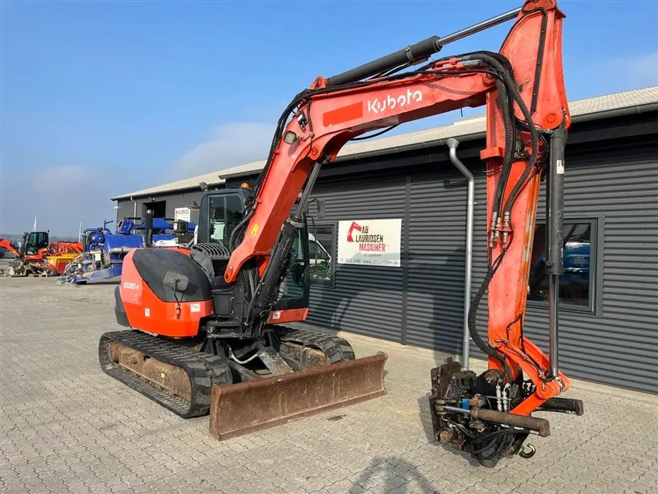 Billede 2 - Kubota KX080-4 Rotortilt centralsmørring