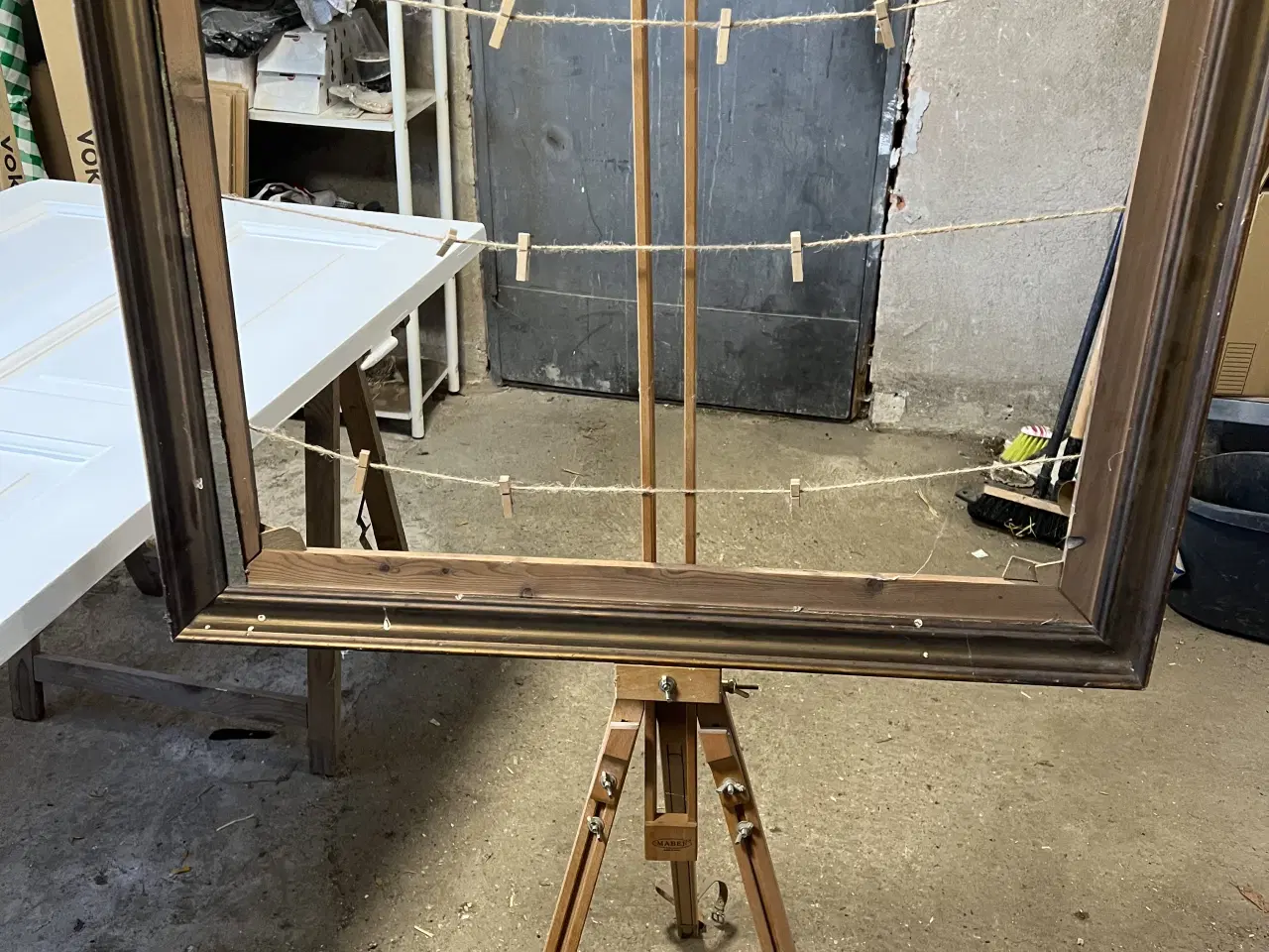 Billede 1 - Billedramme med staffeli