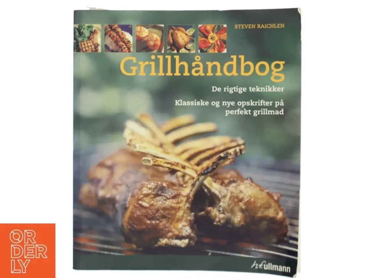 Billede 1 - Grillhåndbog : de rigtige teknikker : klassiske og nye opskrifter på perfekt grillmad af Steven Raichlen (Bog)