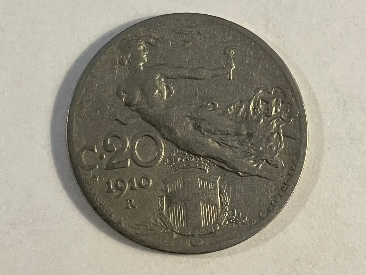 Billede 1 - 20 Centesimi Italy 1910