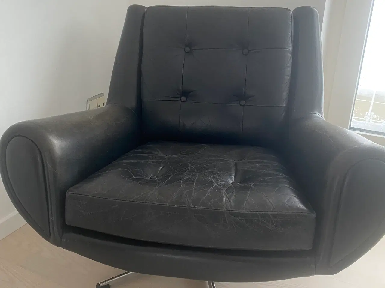 Billede 1 - Vintage lænestol fra 1960erne.