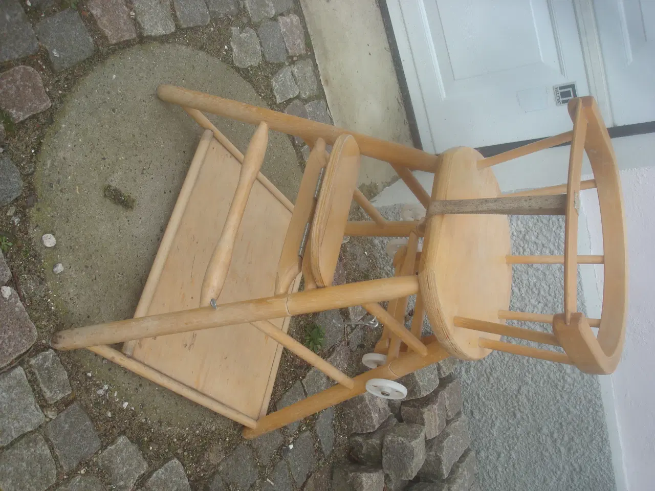 Billede 1 - Barne-HØJSTOL, retro, god stand