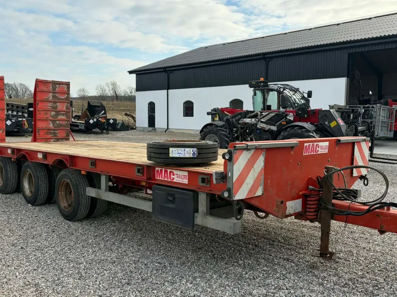 Billede 3 - MAC 27 ton maskintransportvogn