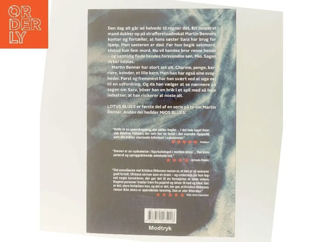 Billede 3 - Lotus blues af Kristina Ohlsson (Bog)