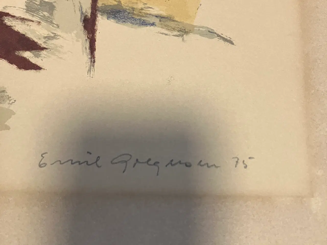 Billede 3 - Litografi af Emil Gregersen