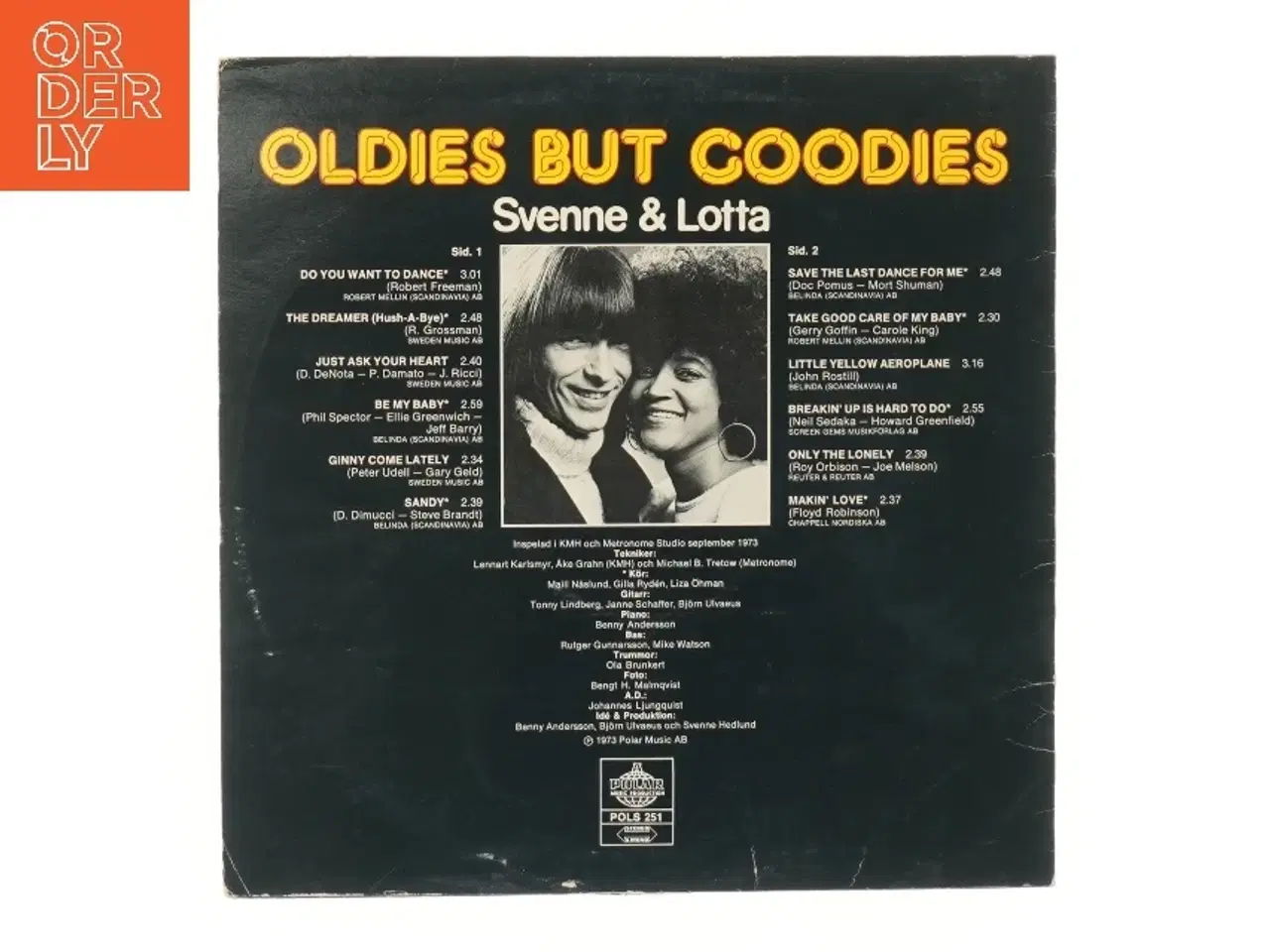 Billede 2 - Oldies But Goodies LP af Svenne & Lotta fra Polar Music AB