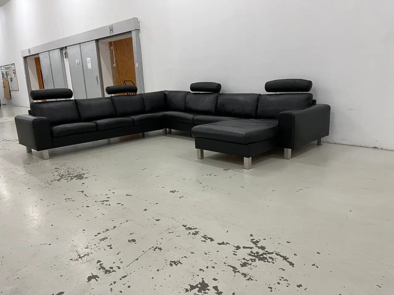 Billede 1 - Mogens Hansen MH221 hjørnesofa med chaiselong.