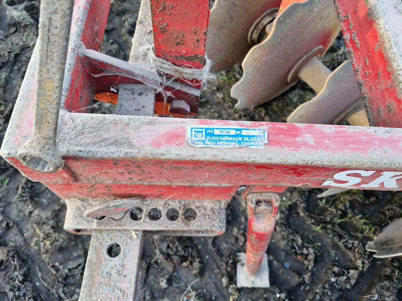 Billede 7 - Skjold tallerkenplov, 1,5 meter bred