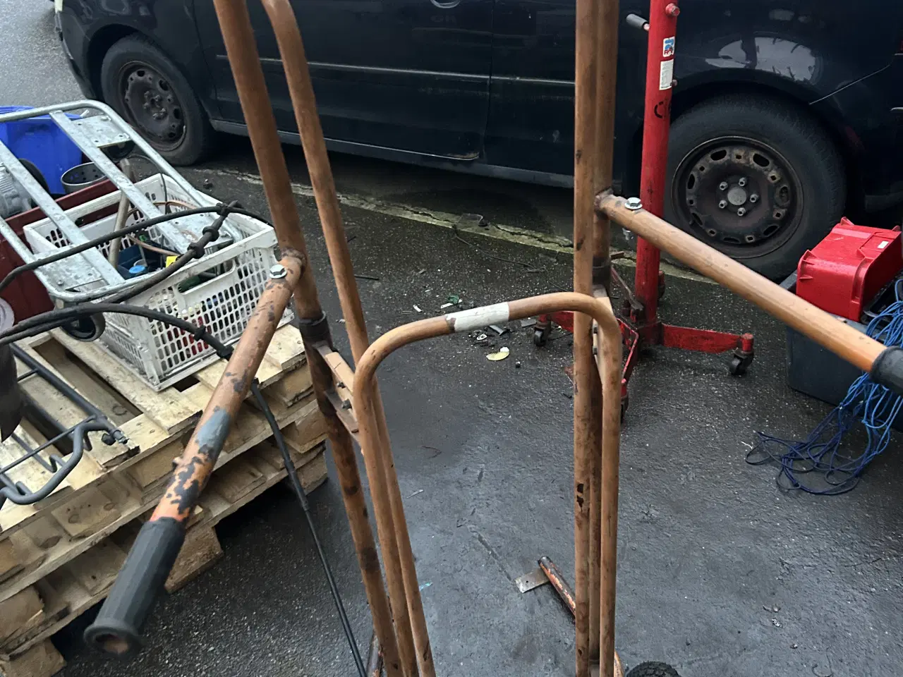 Billede 1 - Dækvogn/ hjulvogn