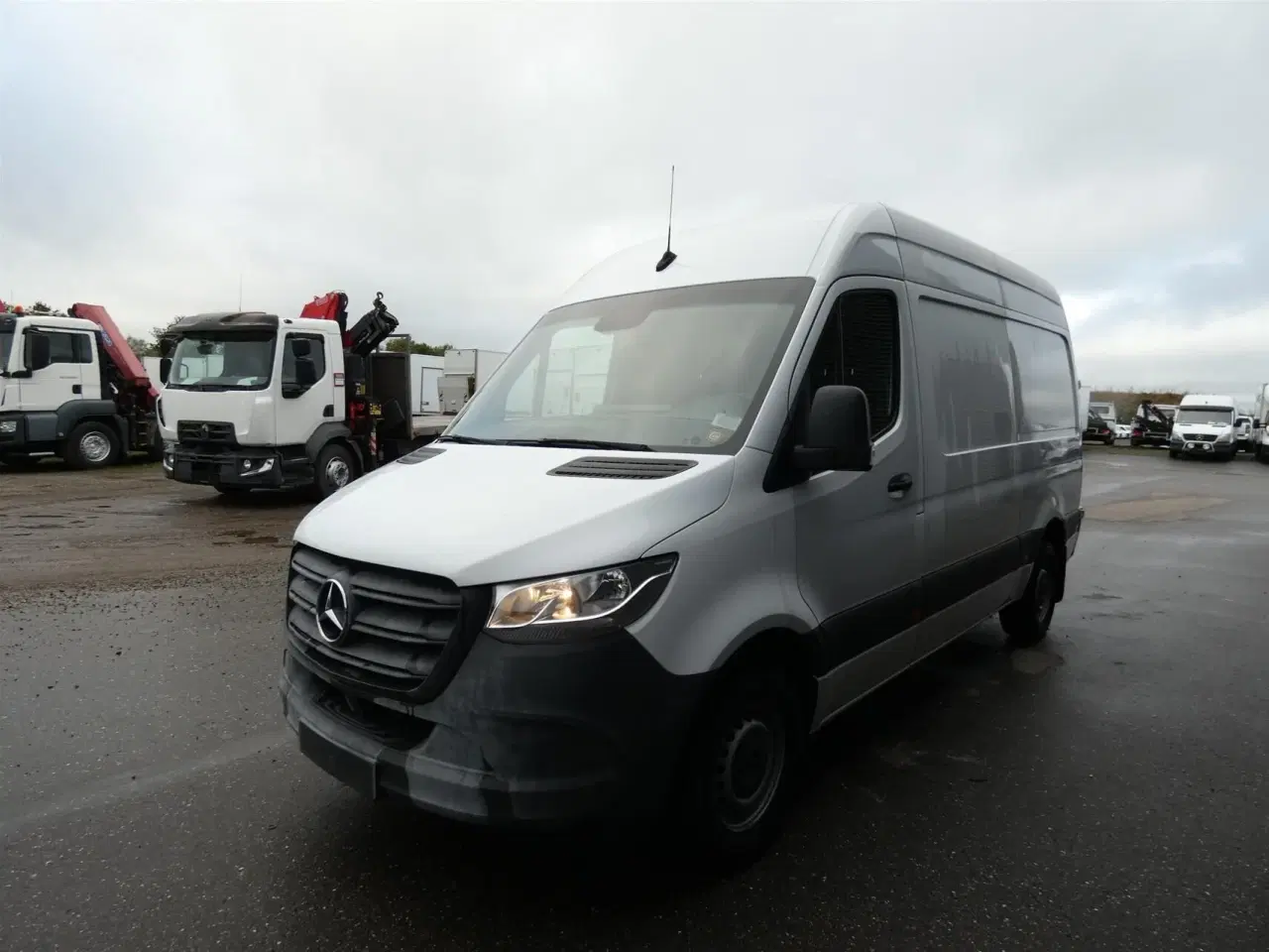 Billede 5 - Mercedes-Benz Sprinter 316 2,1 CDI A2 H2 RWD 163HK Van 6g