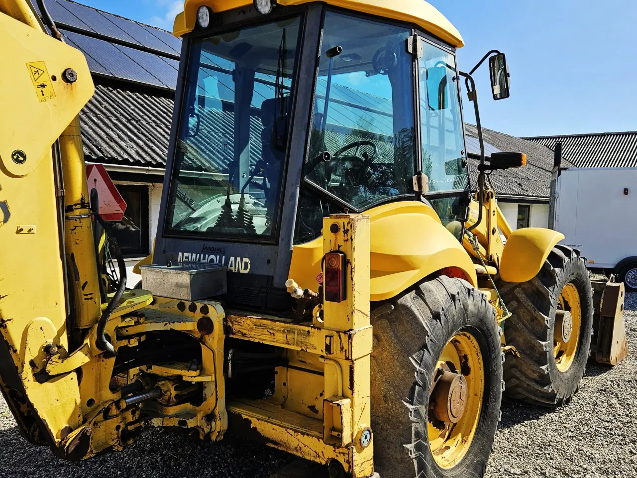 Billede 6 - New Holland LB115 / skovlsæt / udskud / 6700 timer