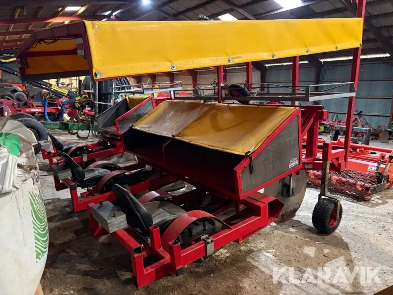 Billede 4 - Plantemaskine ASM Østervang 2RK KPLM med hydraulisk sideforskydning