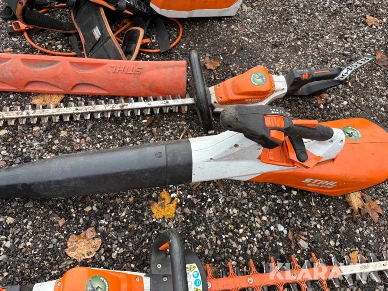 Billede 9 - Diverse maskiner til rygbatteri Stihl