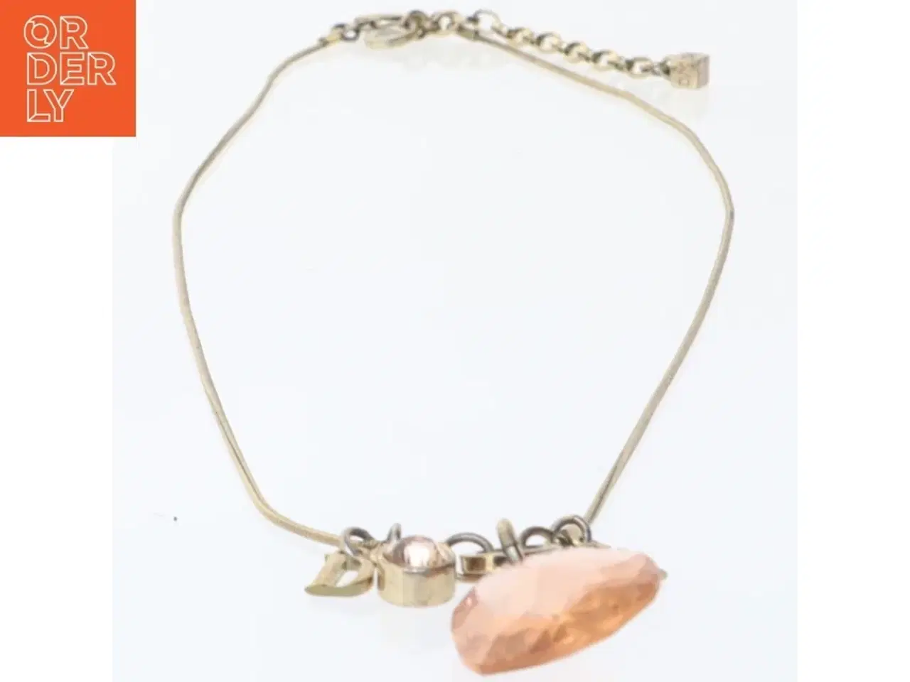 Billede 2 - Dyrberg/Kern halskæde med vedhæng (str. 48 cm)