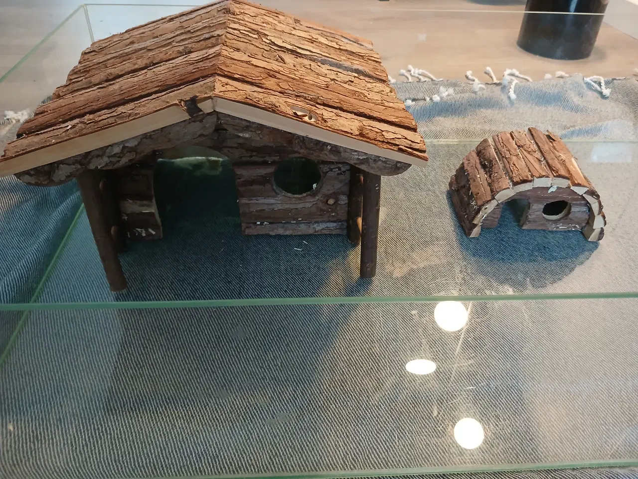 Billede 2 - Stort bur med glas bund