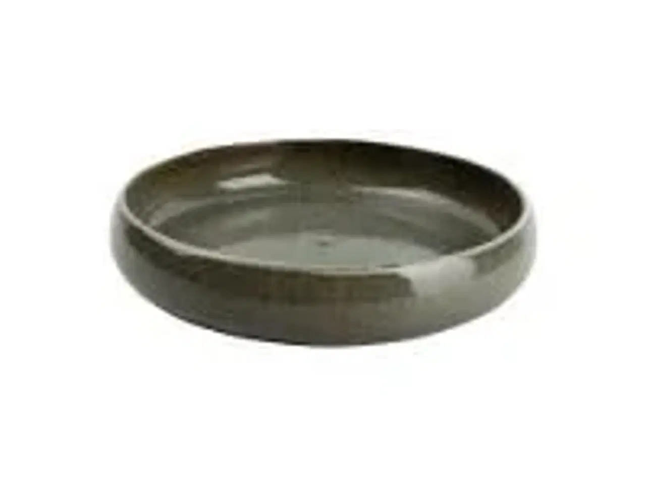 Billede 1 - 4 stk. Tallerken m/høj kant grøn 230 mm Curvo