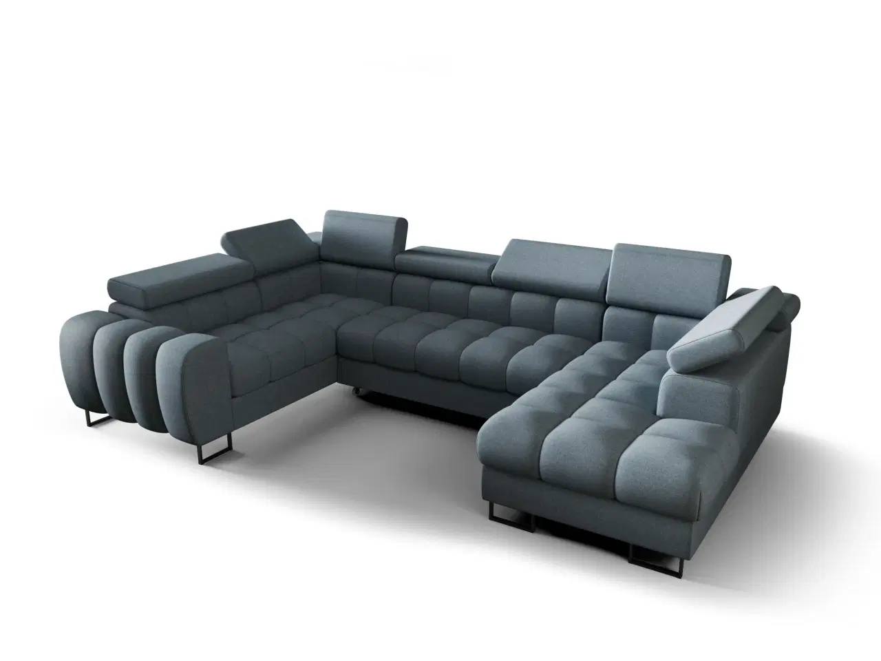 Billede 2 - ASPER MAX II HJØRNESOFA 195x350x170 CM TERRA 61 HØJRE