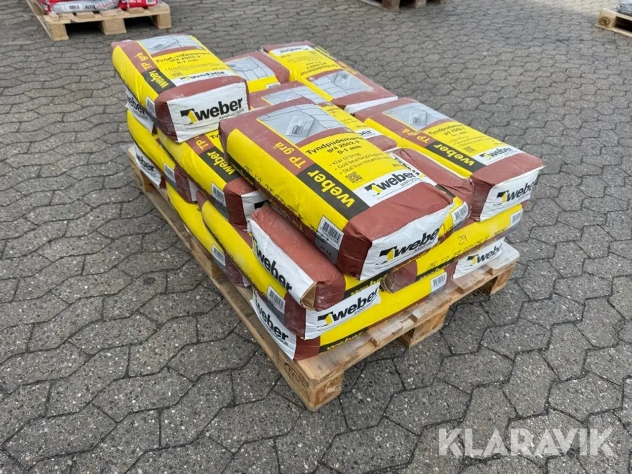 Billede 3 - Tyndpudsmørtel Weber 2502-Y