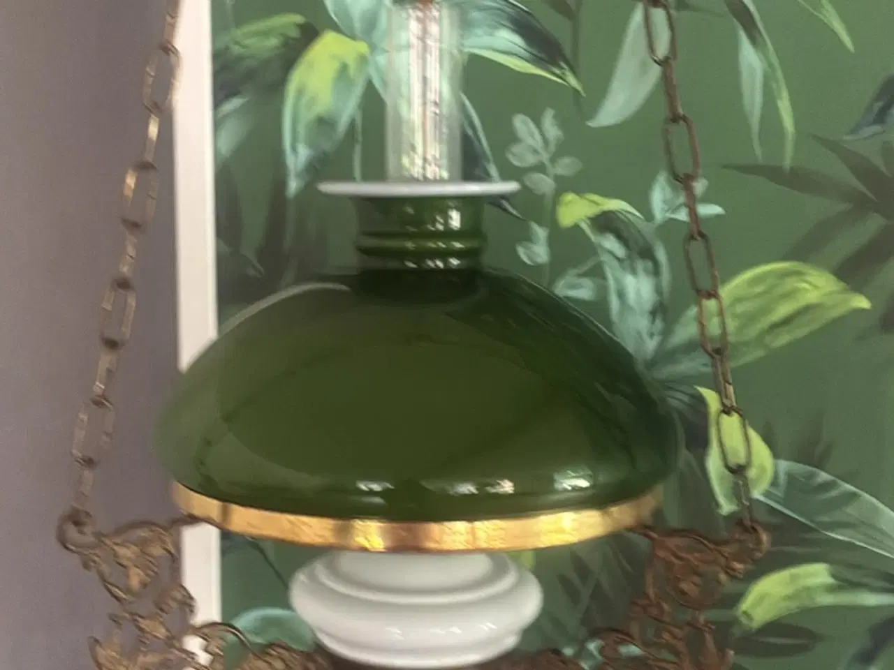 Billede 1 - Antik lampe 