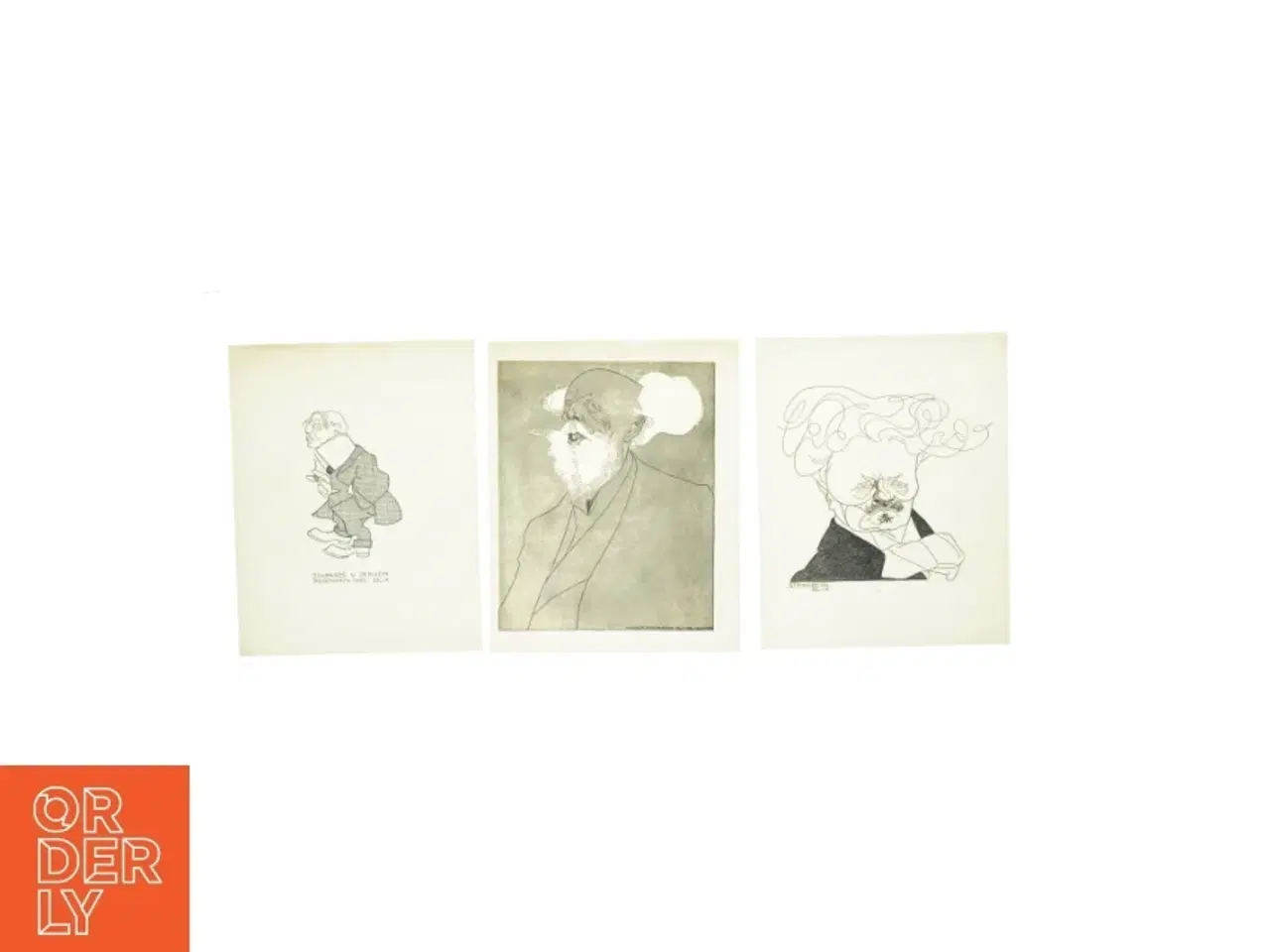 Billede 1 - Vintage illustrationstryk (str. 23 x 29 cm)