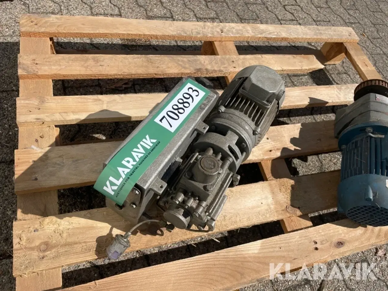 Billede 12 - Pumpe og motor Lafert - busch 16-112