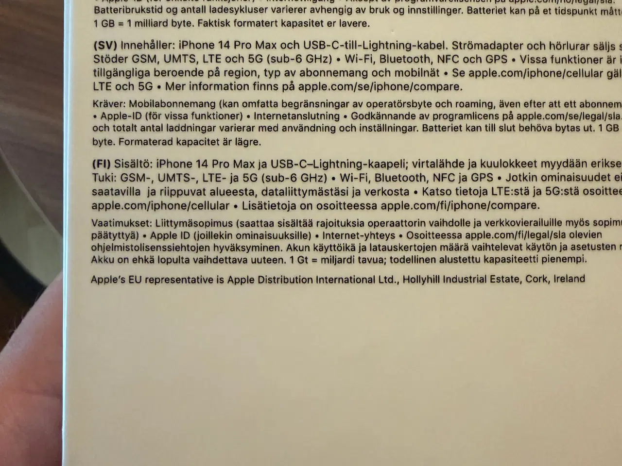 Billede 9 - iPhone 14 Pro Max 128GB Deep Purple